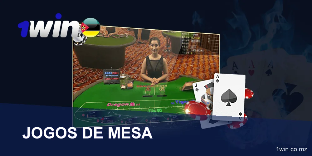 Jogos de mesa no Casino Online 1win