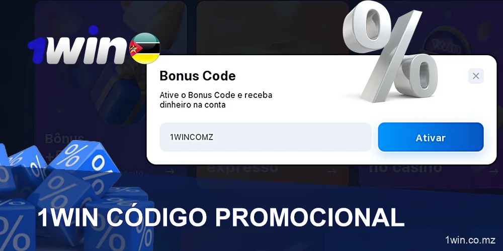 1win Código promocional para jogadores de Moçambique