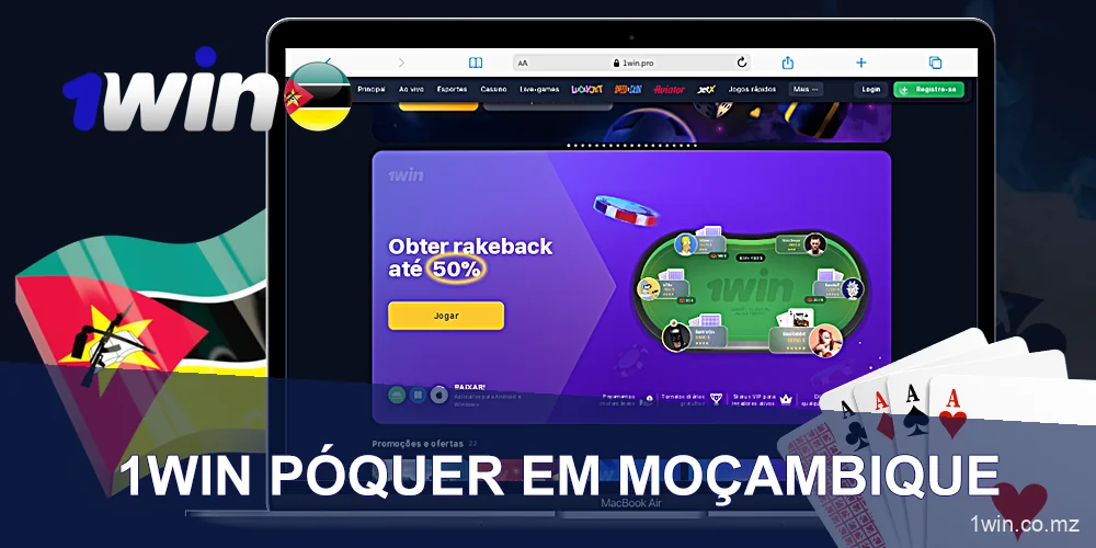 1win Póquer online em Moçambique